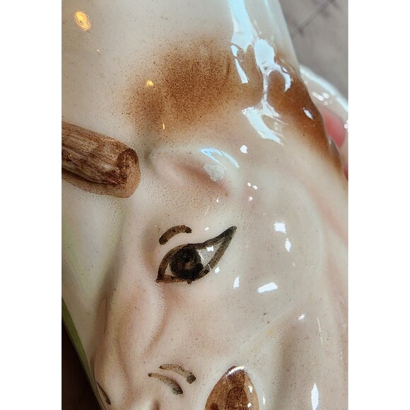 Vintage Hand-Painted Unicorn Mugs Set of 4 3D Horn Handles 70s/80s Fantasy Art - Picture 14 of 16